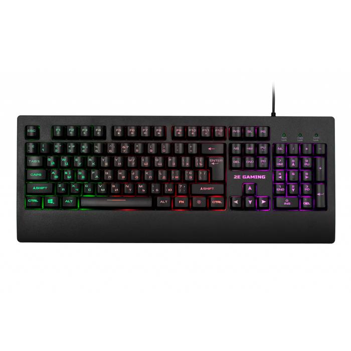 ��������� 2E KG330 LED USB Black Ukr (2E-KG330UBK)
