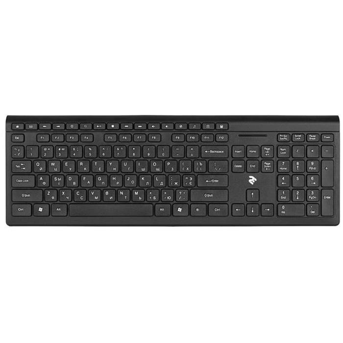 ��������� 2E KS210 Slim Wireless Black (2E-KS210WB)