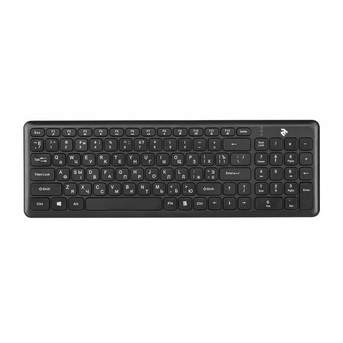 ��������� 2E KS230 Slim Wireless Black (2E-KS230WB)