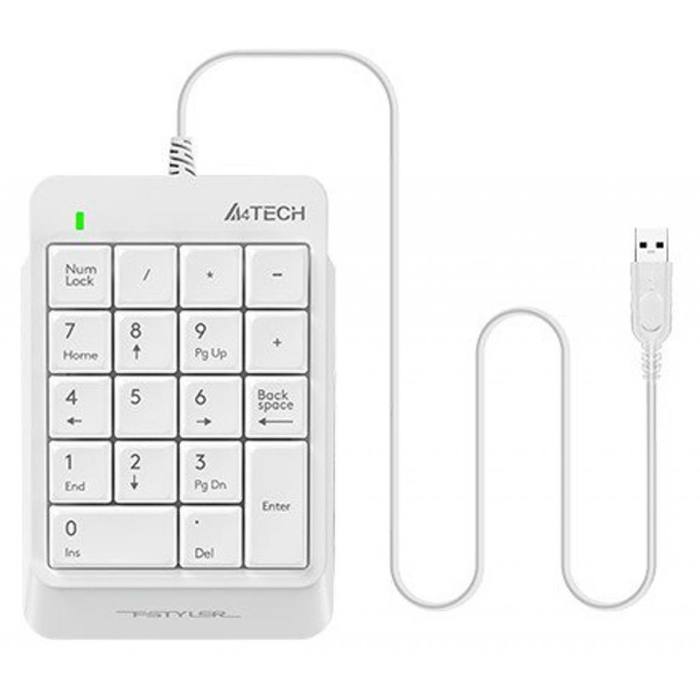 ��������� A4Tech K13P Fstyler Numeric Keypad White (FK13P (White))