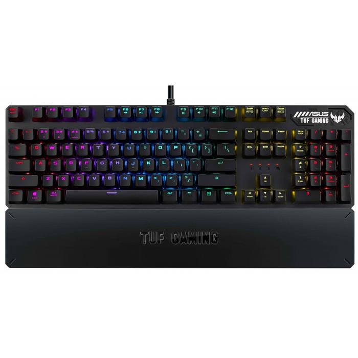 ��������� ASUS TUF Gaming K3 Kailh Red Switches USB UA Black (90MP01Q0-BKMA00)
