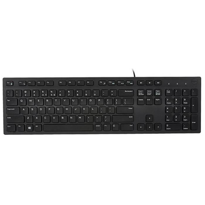 ��������� Dell KB216 Multimedia Black (580-AHHE)