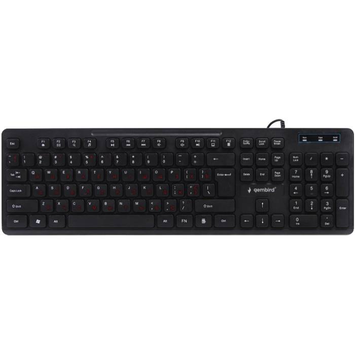 ��������� Gembird KB-MCH-04-UA USB Black (KB-MCH-04-UA)
