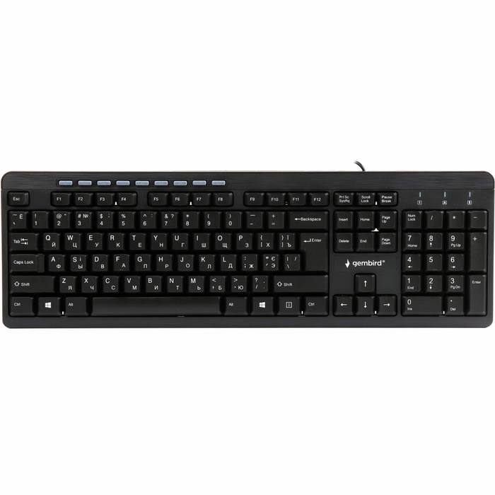 ��������� Gembird KB-UM-106-UA USB Black (KB-UM-106-UA)