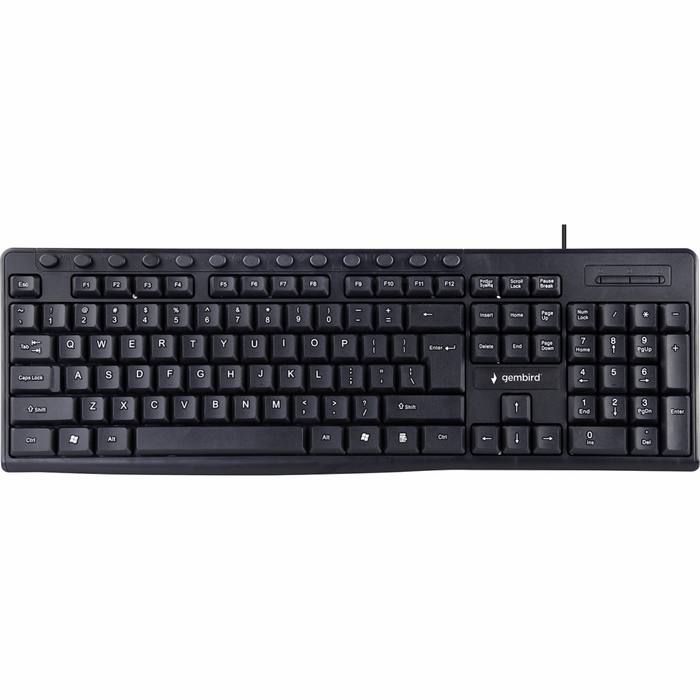 ��������� Gembird KB-UM-107-UA USB Black (KB-UM-107-UA)