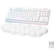 ��������� Logitech G715 Aurora Wireless Gaming GX Brown Lightspeed/Bluetooth UA Off-White (920-010465)