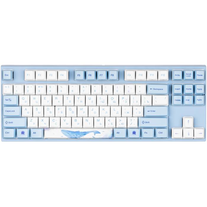 ��������� Varmilo VEM87 Sea Melody EC V2 Ivy Multicolor (A33A038B1A3A06A033)