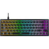��������� Xtrfy K5 68 keys Kailh Red Hot-swap RGB UA Black (K5-RGB-CPT-BLACK-R-UKR)