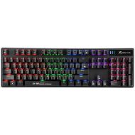 ��������� Xtrike GK-980 6 colors-LED Mechanical Red Switch USB Black (GK-980)