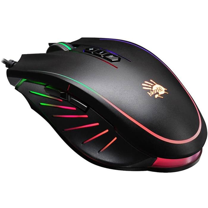 ����� A4Tech Bloody Q81 Neon XGlide Curve Black