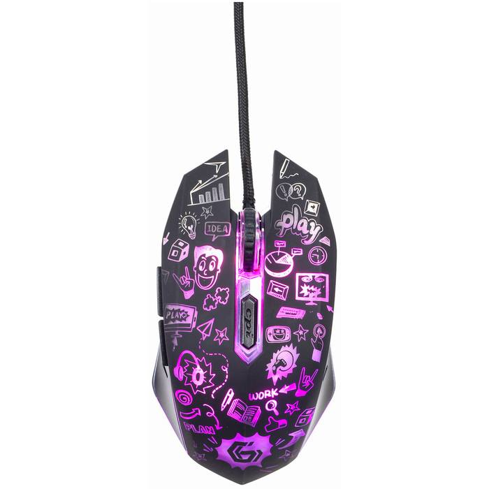 ����� Gembird MUS-6B-GRAFIX-01 USB Black (MUS-6B-GRAFIX-01)
