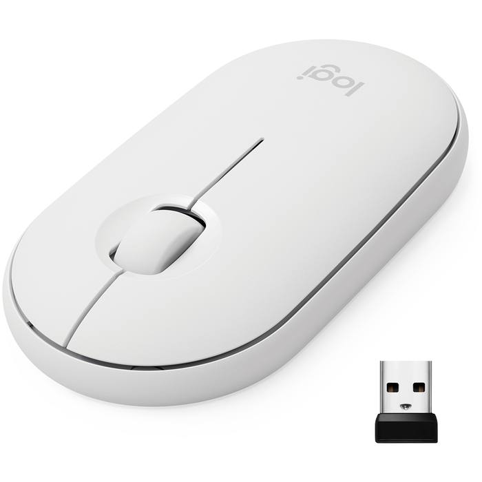 ����� Logitech M350 Wireless White (910-005716)