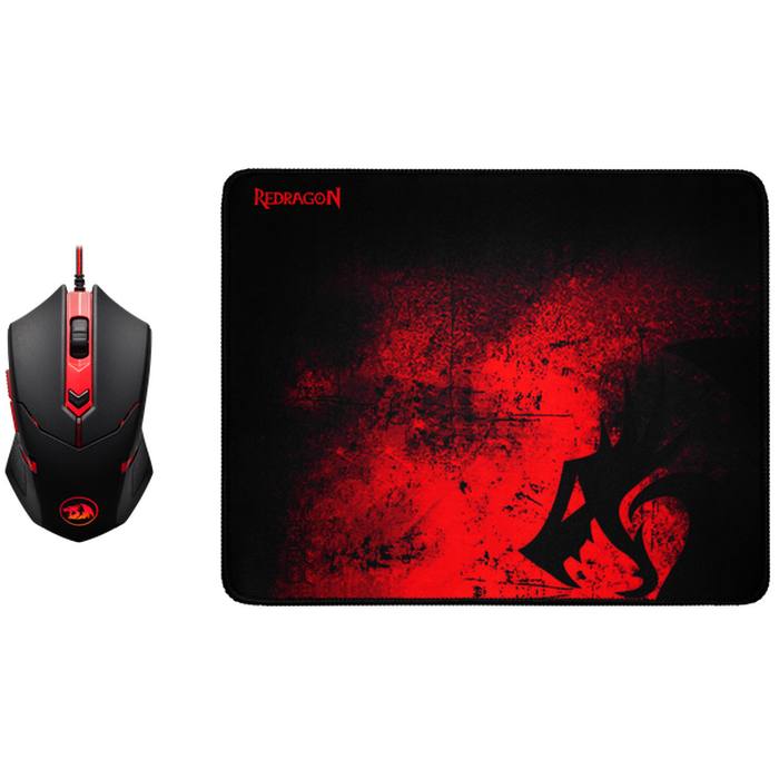 ����� Redragon M601BA USB Black-Red + ������� (78226)