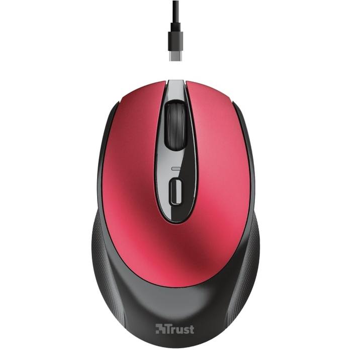 ����� Trust Zaya Rechargeable Wireless Red (24019)