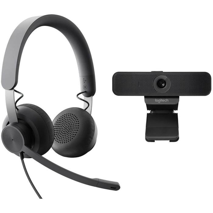 ���-������ Logitech Wired Personal Video Collaboration UC Kit (C925e + Zone Wired) (991-000339)
