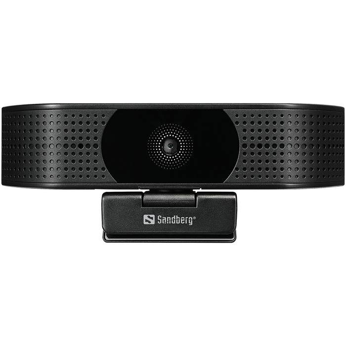 ���-������ Sandberg Webcam Pro Elite 4K UHD (IMX258) Autofocus USB-A/USB-C Black (134-28)