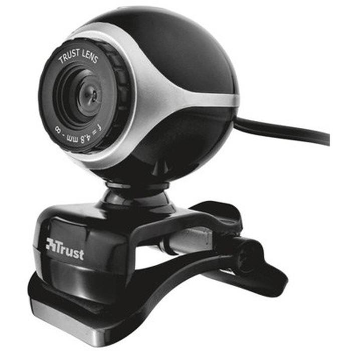 ���-������ Trust EXIS WEBCAM BLCK-SLVR (17003)