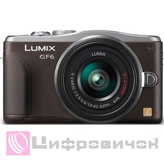 Panasonic Lumix DMC-GF6 14-42mm Brown