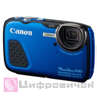 Canon PowerShot D30 Blue