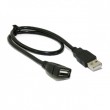 ������ Extradigital USB 2.0 AF - USB 0.5m, 30 AWG