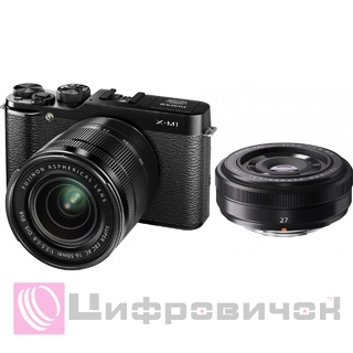Fujifilm FinePix X-M1 Kit 16-50mm + XF 27mm Black