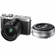 Fujifilm FinePix X-M1 Kit 16-50mm + XF 27mm Silver
