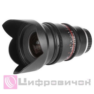 Samyang 16mm T2.2 ED AS UMC CS VDSLR Nikon F