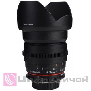 Samyang 24mm T1.5 ED AS UMC VDSLR Sony A