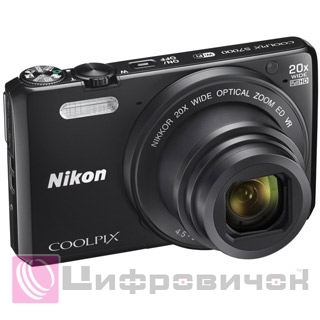 Nikon CoolPix S7000 Black
