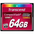 Transcend 64 Gb 800x CompactFlash Card