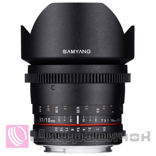 Samyang 10mm T3.1 ED AS NCS CS VDSLR Sony A