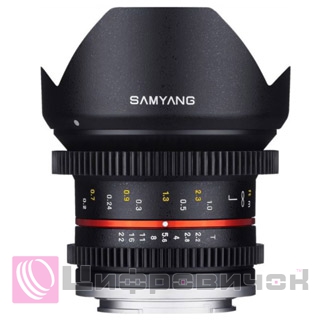 Samyang 12mm T2.2 ED AS NCS CS VDSLR Samsung NX