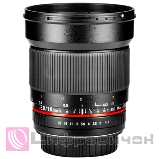 Samyang 16mm T2.2 ED AS UMC CS VDSLR Sony E