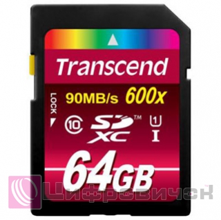 Transcend 64 Gb SDXC Class 10 UHS-I Ultimate