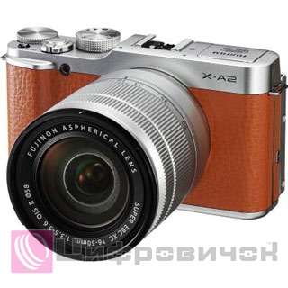 Fujifilm X-A2 Kit XC 16-50mm Brown