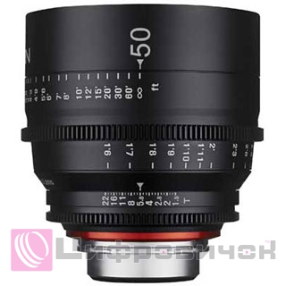 Samyang Xeen 50mm T1.5 Pro Cine Lens Canon EF