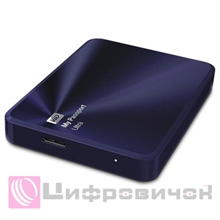Western Digital My Passport Ultra Metal 2.5�, 3Tb (WDBEZW0030BBA) Blue
