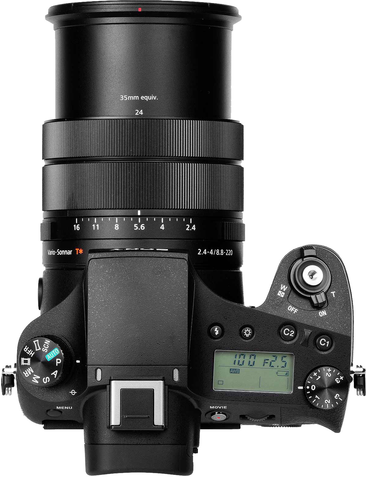 Sony RX10 III top