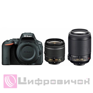 Nikon D5500 Kit (AF-P 18-55VR + 55-200VR II)