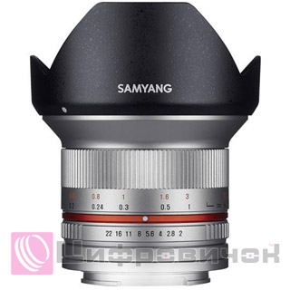 Samyang 12mm F2.0 ED AS NCS CS Fuji X Silver