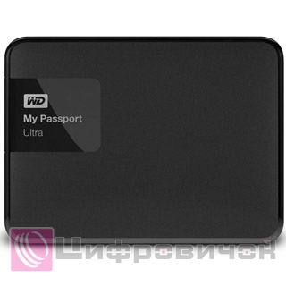 Western Digital My Passport Ultra 2.5�, 1.5Tb (WDBBKD0015BBK) Black