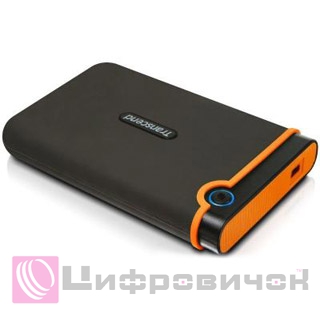 Transcend StoreJet 25M2 500Gb, 2.5� (TS500GSJ25M2) Black-Oragne