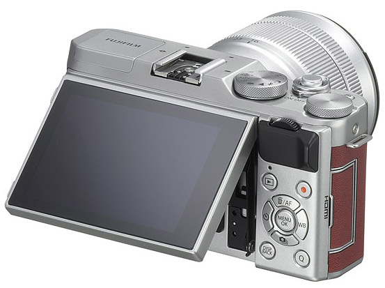 Fujifilm X-A3 back display cyfrovychok