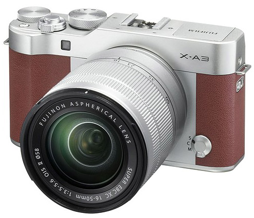 Fujifilm X-A3 cyfrovychok front