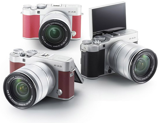 Fujifilm X-A3 cyfrovychok colour