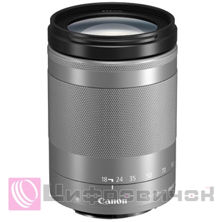 Canon EF-M 18-150mm f 3.5-6.3 IS STM Silver