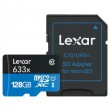 Lexar 128GB microSDXC C10 UHS-I R95MB/s 4K + SD