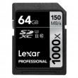 Lexar Pro 64GB SDHC C10 UHS-II U3 R150/W75MB/s 4K