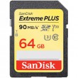SanDisk 64 Gb SDXC V30 UHS-I U3 R90/W60MB/s 4K Extreme Plus