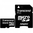 Transcend 32 Gb MicroSDHC Class10 + SD adapter